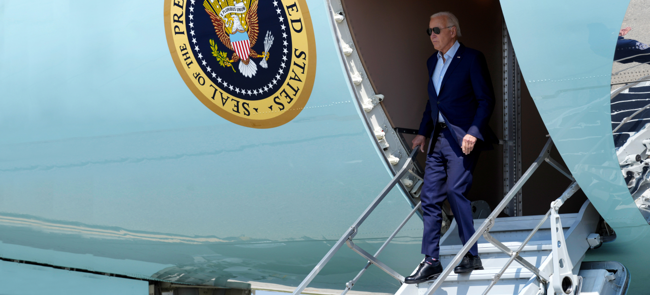 US-Präsident Joe Biden auf Dienstreise