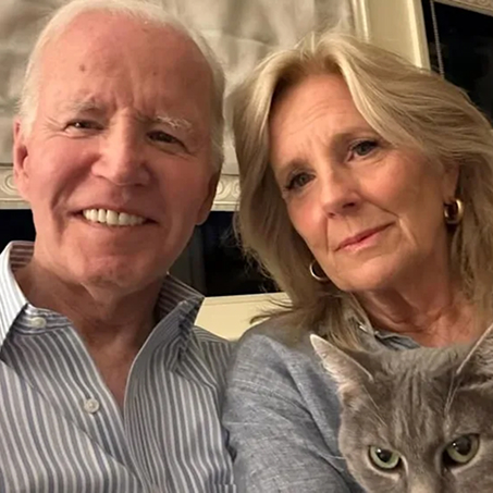 Joe Biden und seine Frau Jill