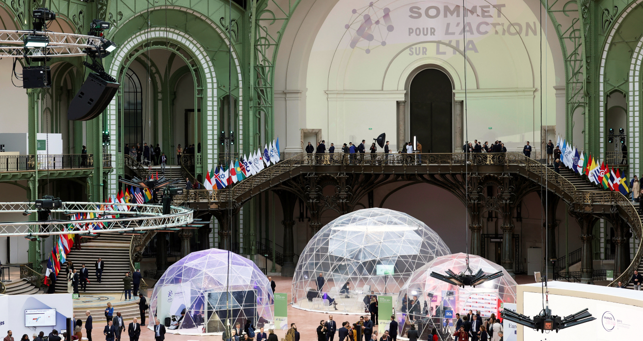 Internationaler KI-Gipfel im Pariser Grand Palais