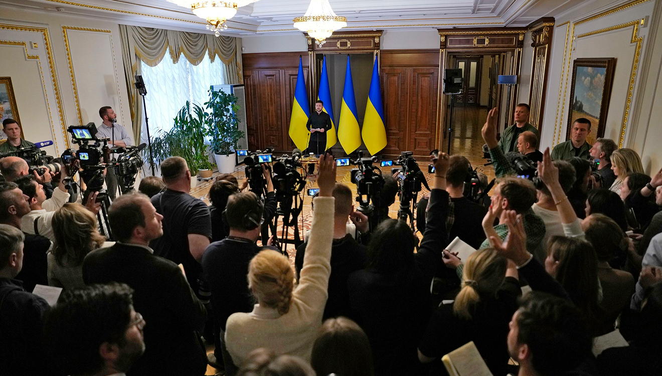 Der ukrainische Präsident Selenskyj will in der Türkei mit Putin sprechen