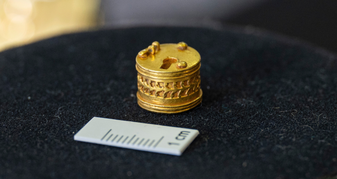 Mini-Schloss aus Gold: Der Fund aus dem 3. oder 4. Jahrhundert nach Christus begeistert Wissenschaftler – und gibt Rätsel auf