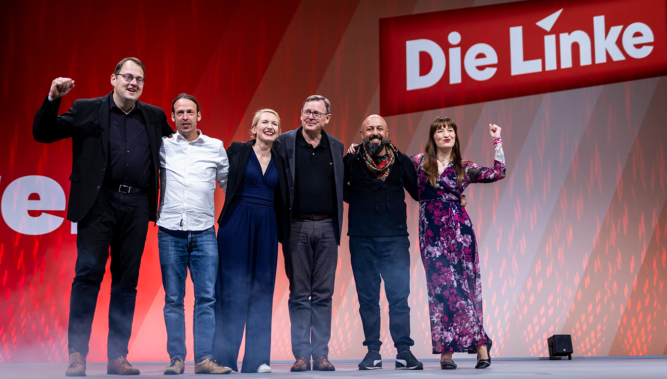 Die Prominenz der Linkspartei: Heidi Reichinnek (r.) und Co. haben ein klares personelles und inhaltliches Profil – das macht ihnen die Oppositionsarbeit leichter als den Grünen