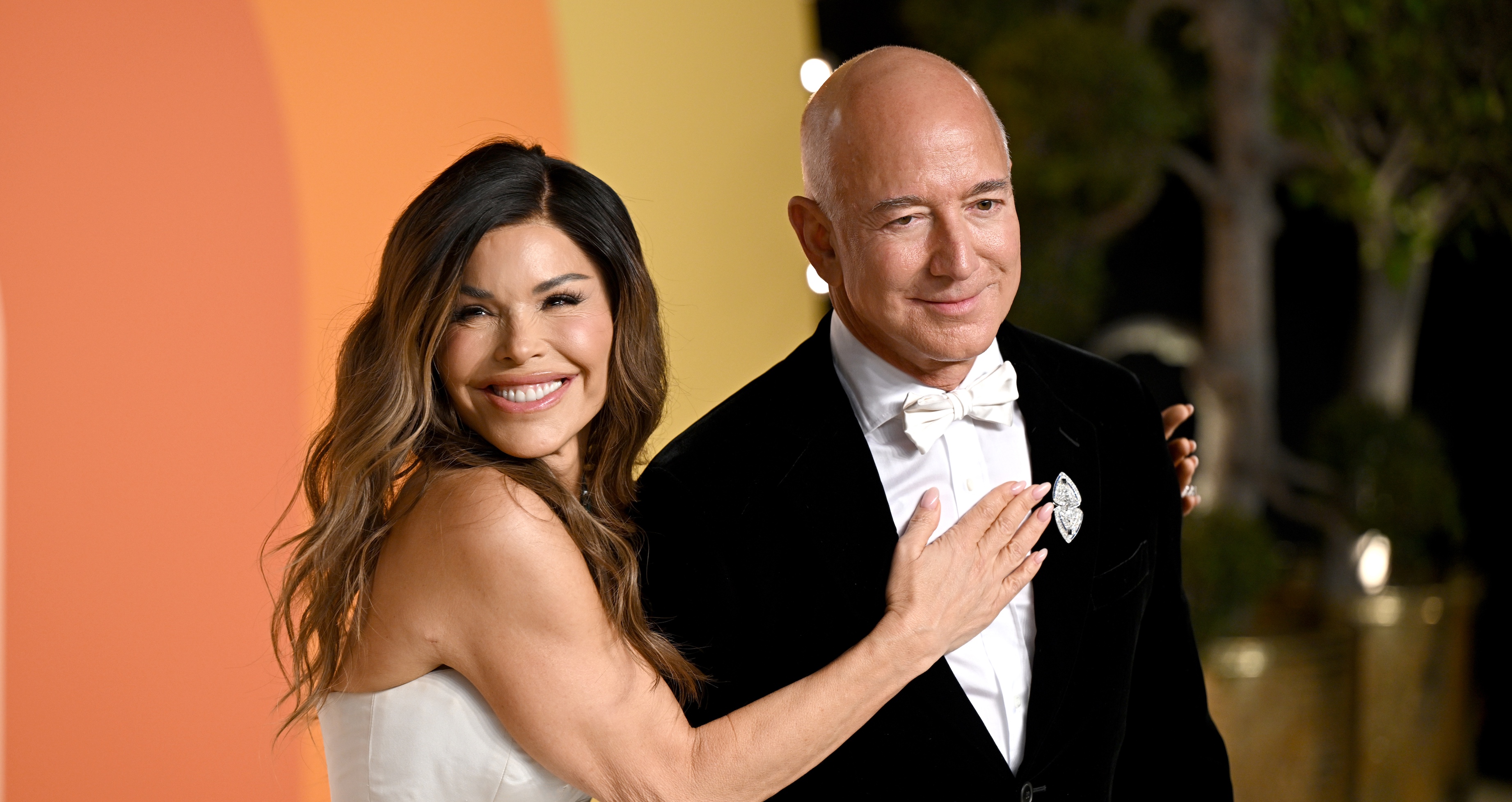 All-Mächtig: Amazon-Gründer Jeff Bezos und seine Partnerin Lauren Sánchez