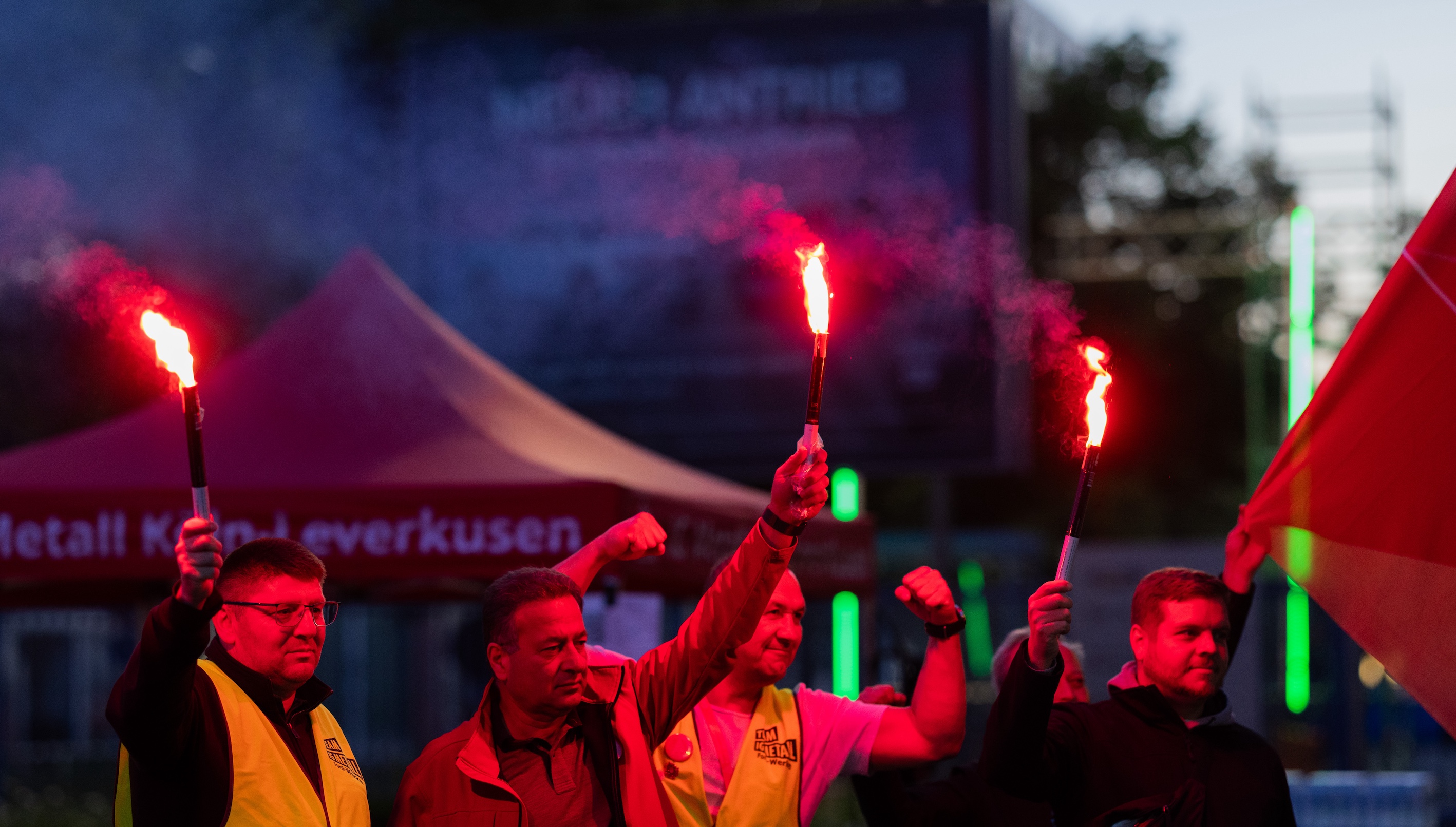 Streik von Ford-Mitarbeitern in Köln