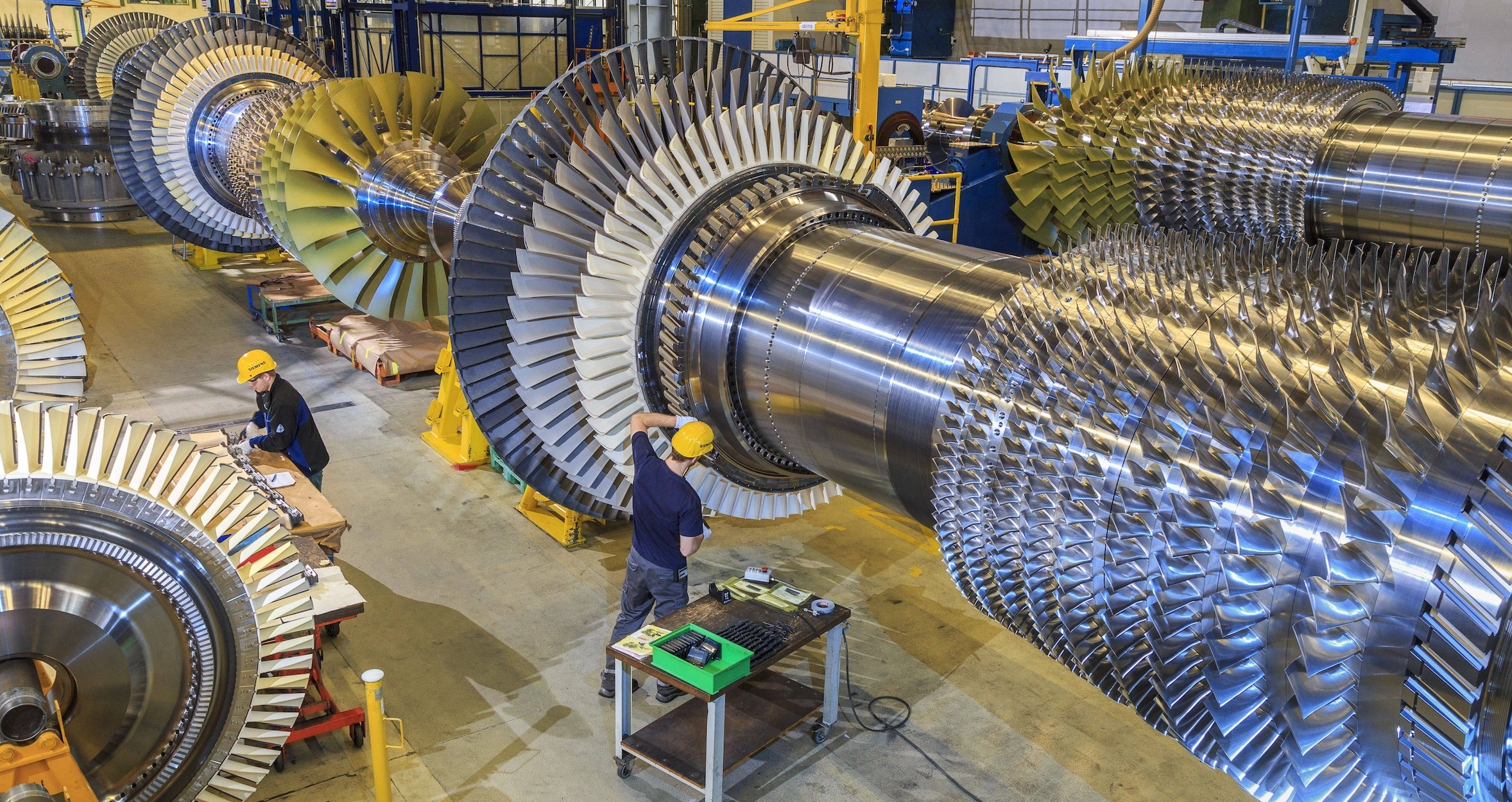 Produktion von Siemens Energy