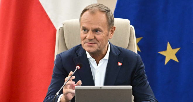 Der polnische Ministerpräsident Donald Tusk