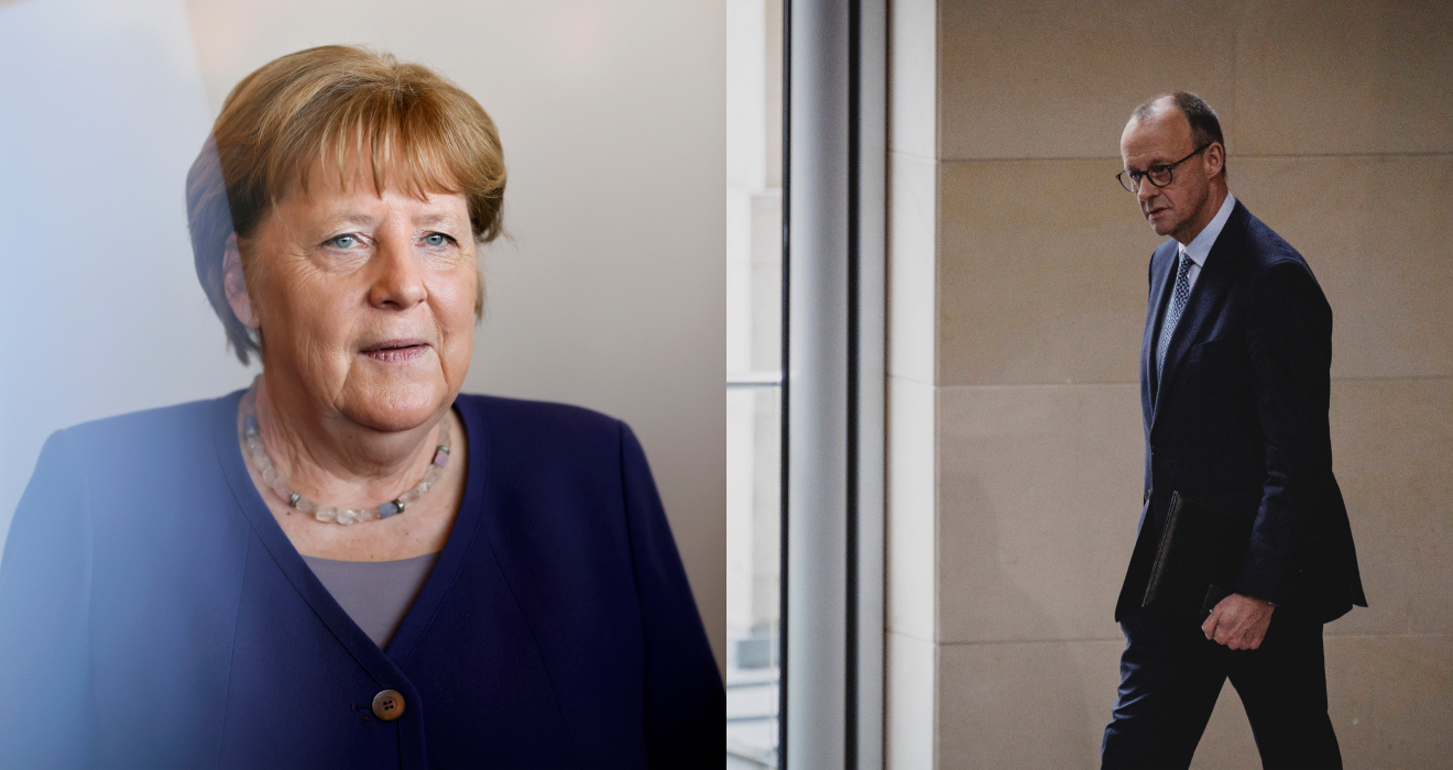 Altkanzlerin Angela Merkel kritisiert Friedrich Merz dafür, „sehenden Auges“ eine Mehrheit im Bundestag mit AfD-Stimmen zu ermöglichen