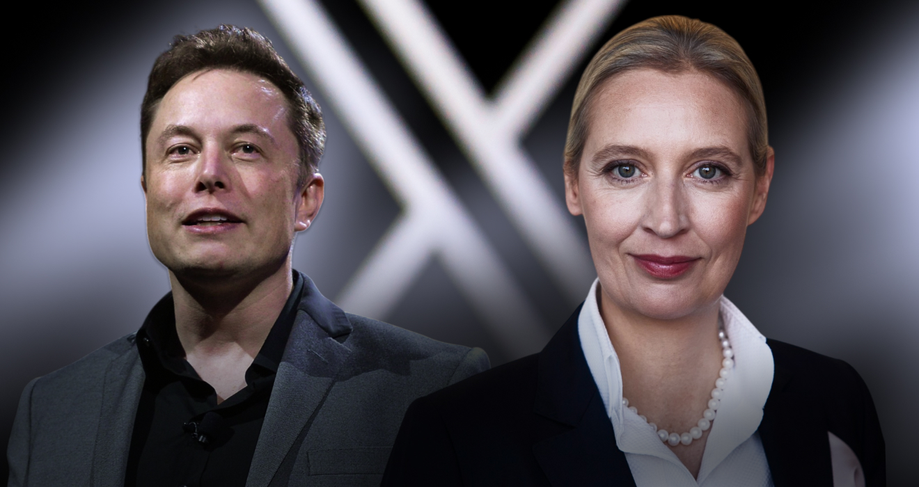 Elon Musk und Alice Weidel