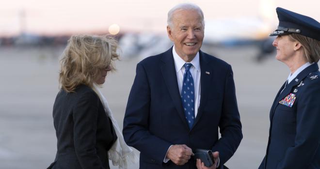 Joe Biden und seine Frau Jill