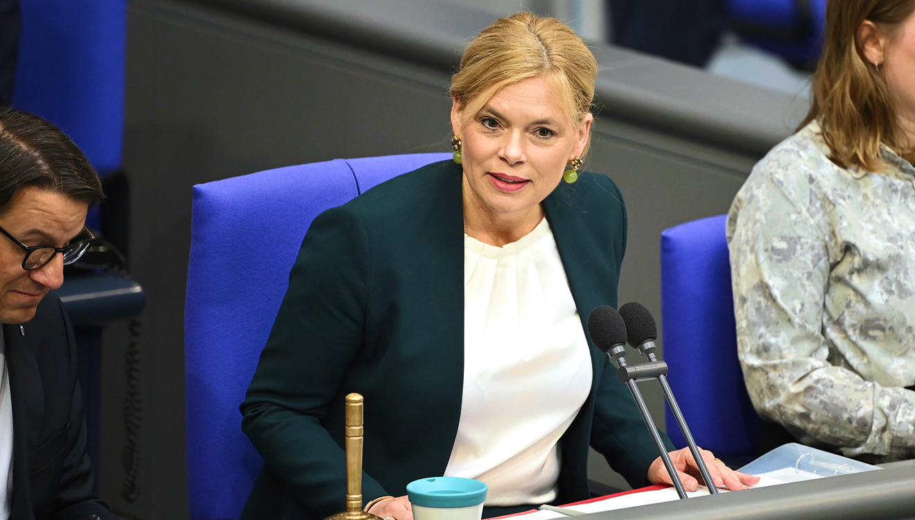 Bundestagspräsidentin Julia Klöckner (CDU) will weiterhin klar ihre Standpunkte verteidigen