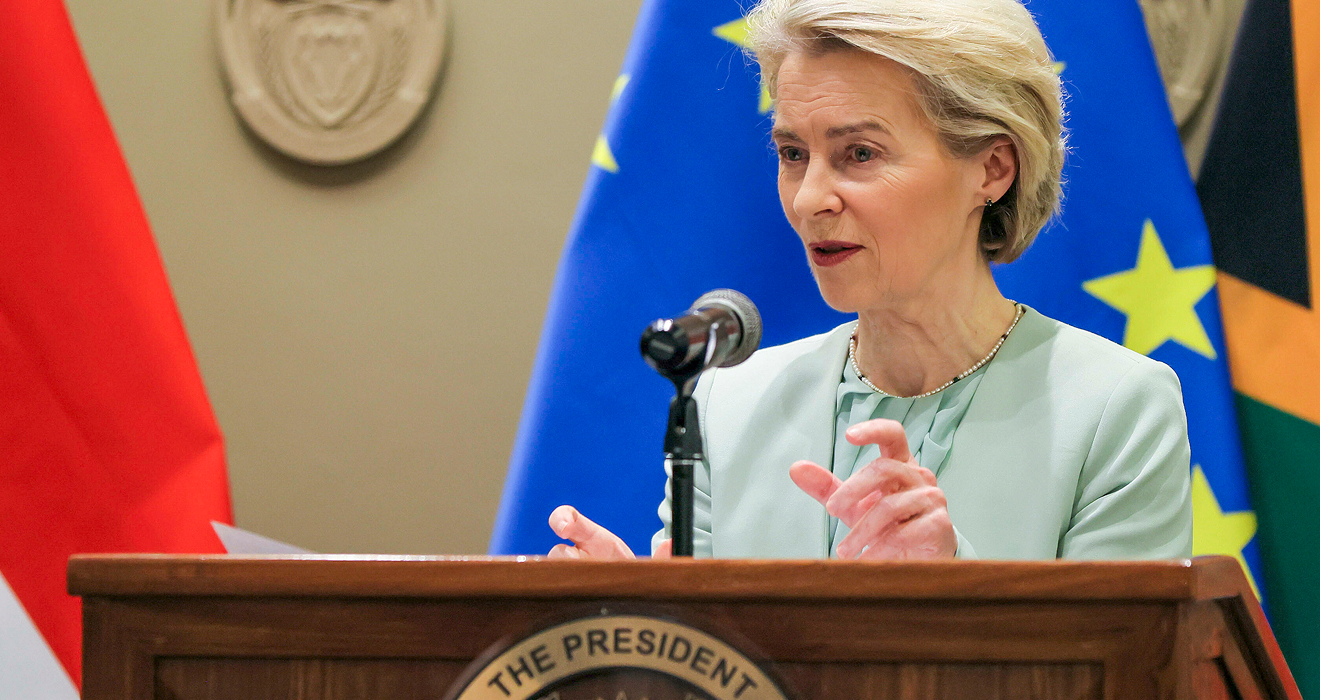 EU-Kommissionspräsidentin Ursula von der Leyen bereitet Gegenzölle für die US-Wirtschaft vor
