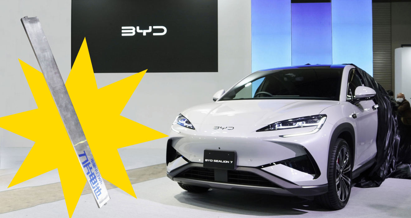 Bei Elektroautos wie denen von BYD und Tesla ist vor allem die Batterietechnik entscheidend