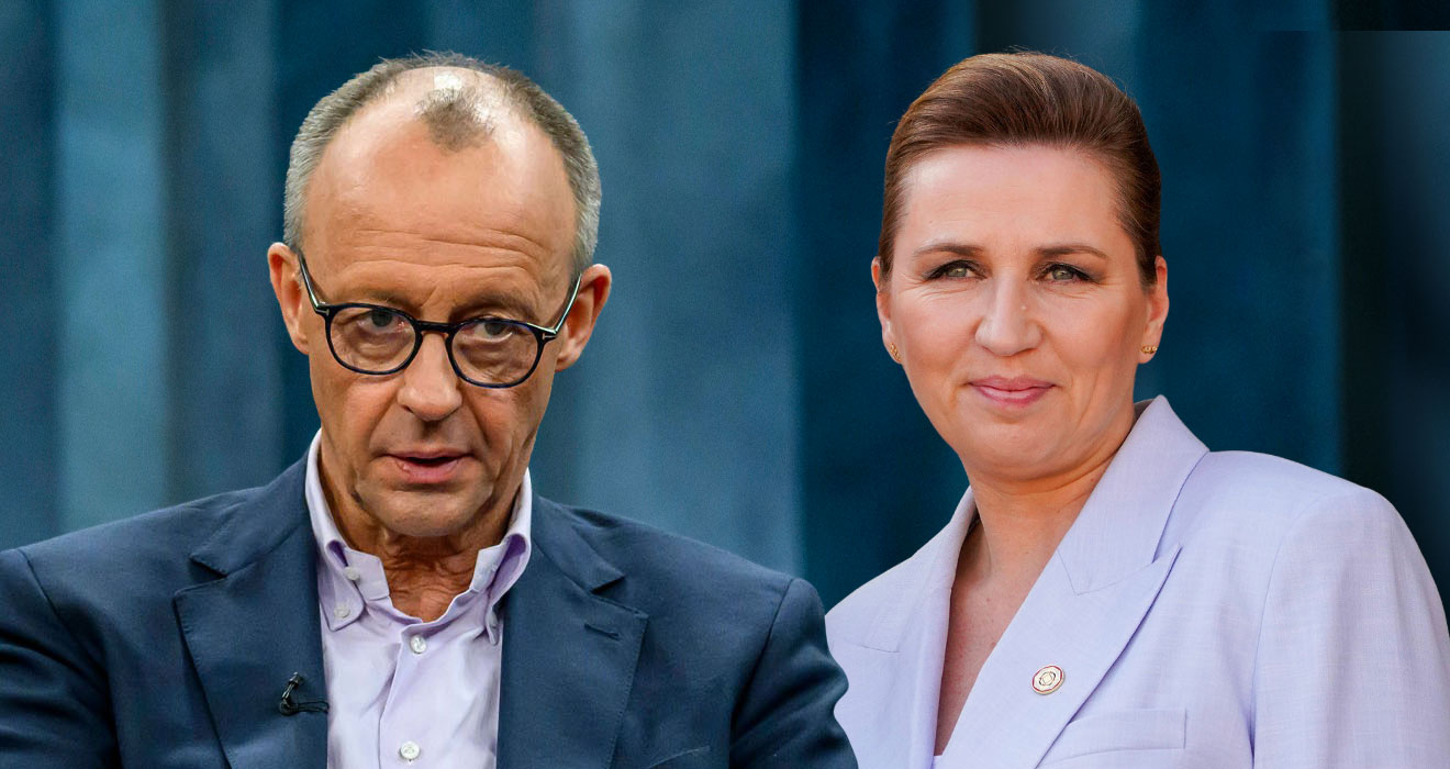 Machen Tempo beim Thema Migration: Friedrich Merz und Dänemarks sozialdemokratische Ministerpräsidentin Mette Frederiksen 