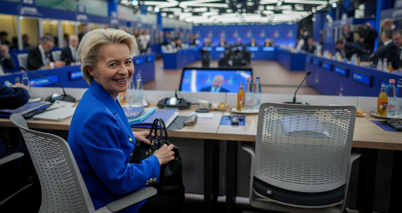 Bislang ohne Kommission: Kommissionschefin Ursula von der Leyen