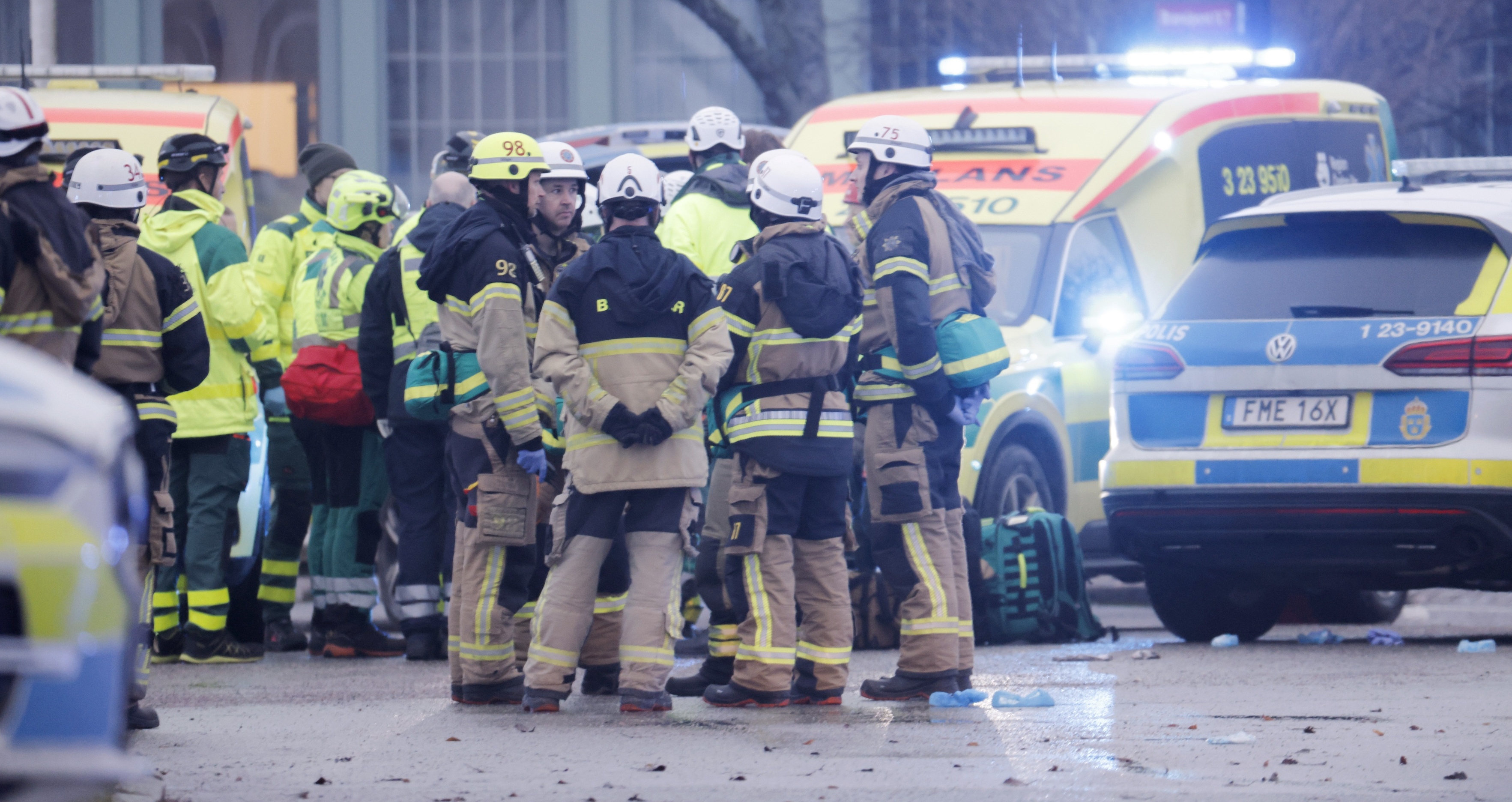 Polizeieinsatz nach Amoklauf in Örebro