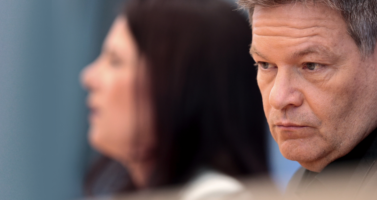 Wirtschaftsminister Robert Habeck räumt das Feld, Annalena Baerbock hat weiter politische Ambitionen