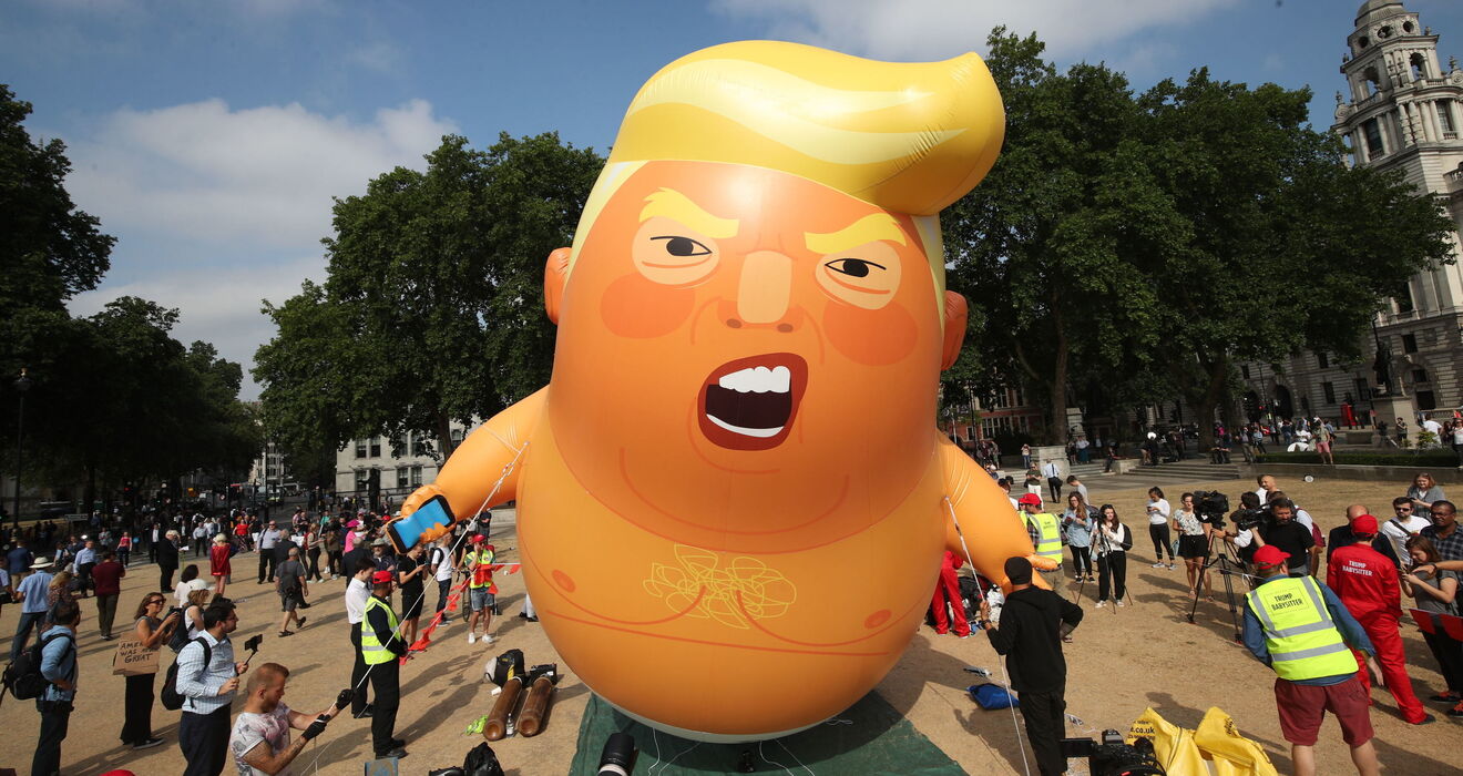 Name ist Programm: „Donald“ bedeutet im Keltischen so viel wie „Weltherrscher“ 