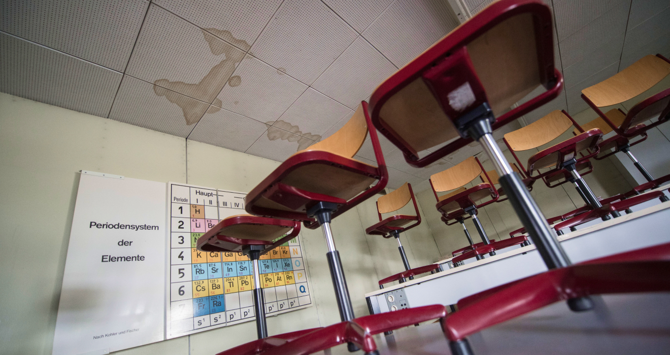 Marode Schule. Viele Bundesländer leben über ihre Verhältnisse