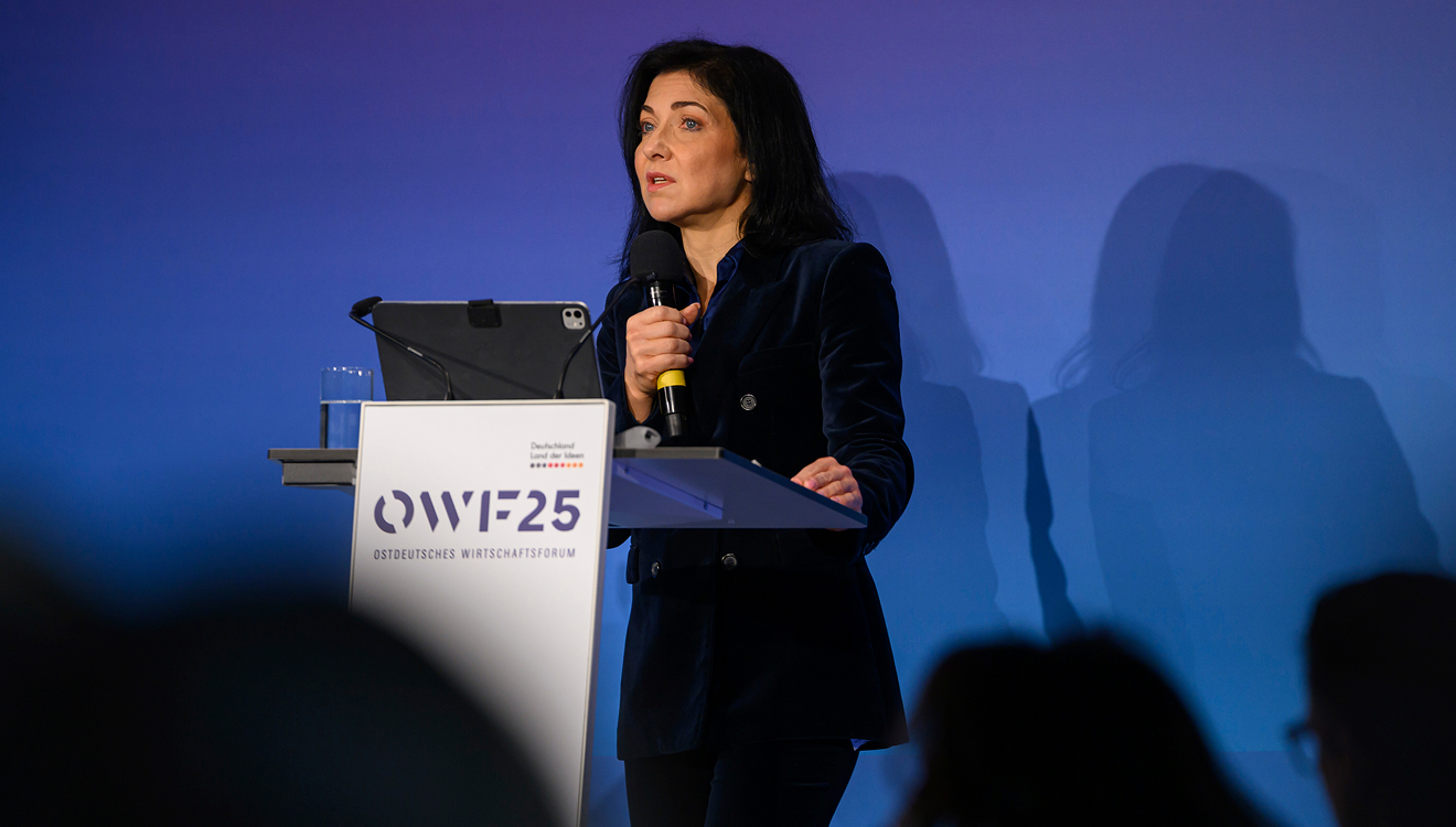 Wachstum sei das Gebot der Stunde, sagte Wirtschaftsministerin Katherina Reiche, 51, gestern beim Ostdeutschen Wirtschaftsforum