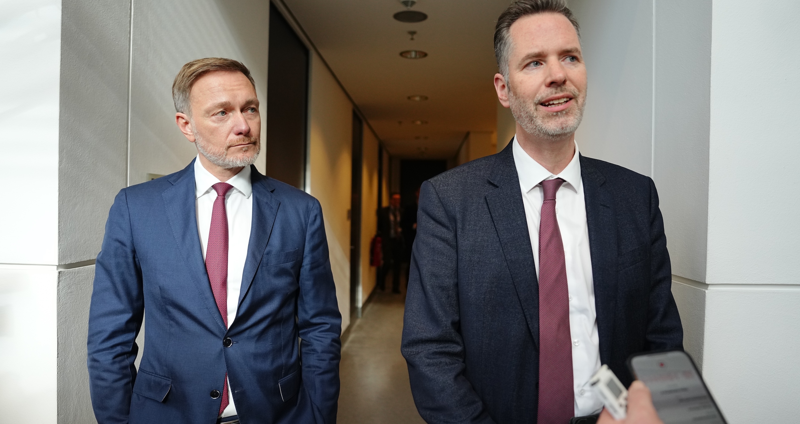 Christian Lindner und Christian Dürr von der FDP
