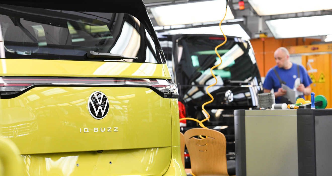 Produktion des Elektro-Vans Volkswagen ID