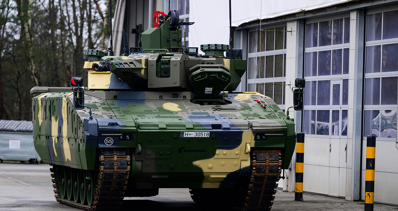 Volles Rohr: Rheinmetall setzt auf Waffensysteme wie den Lynx-Panzer