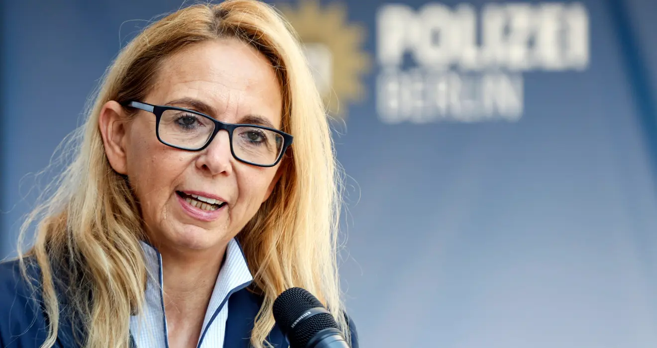 Die Berliner Polizeipräsidentin Barbara Slowik 