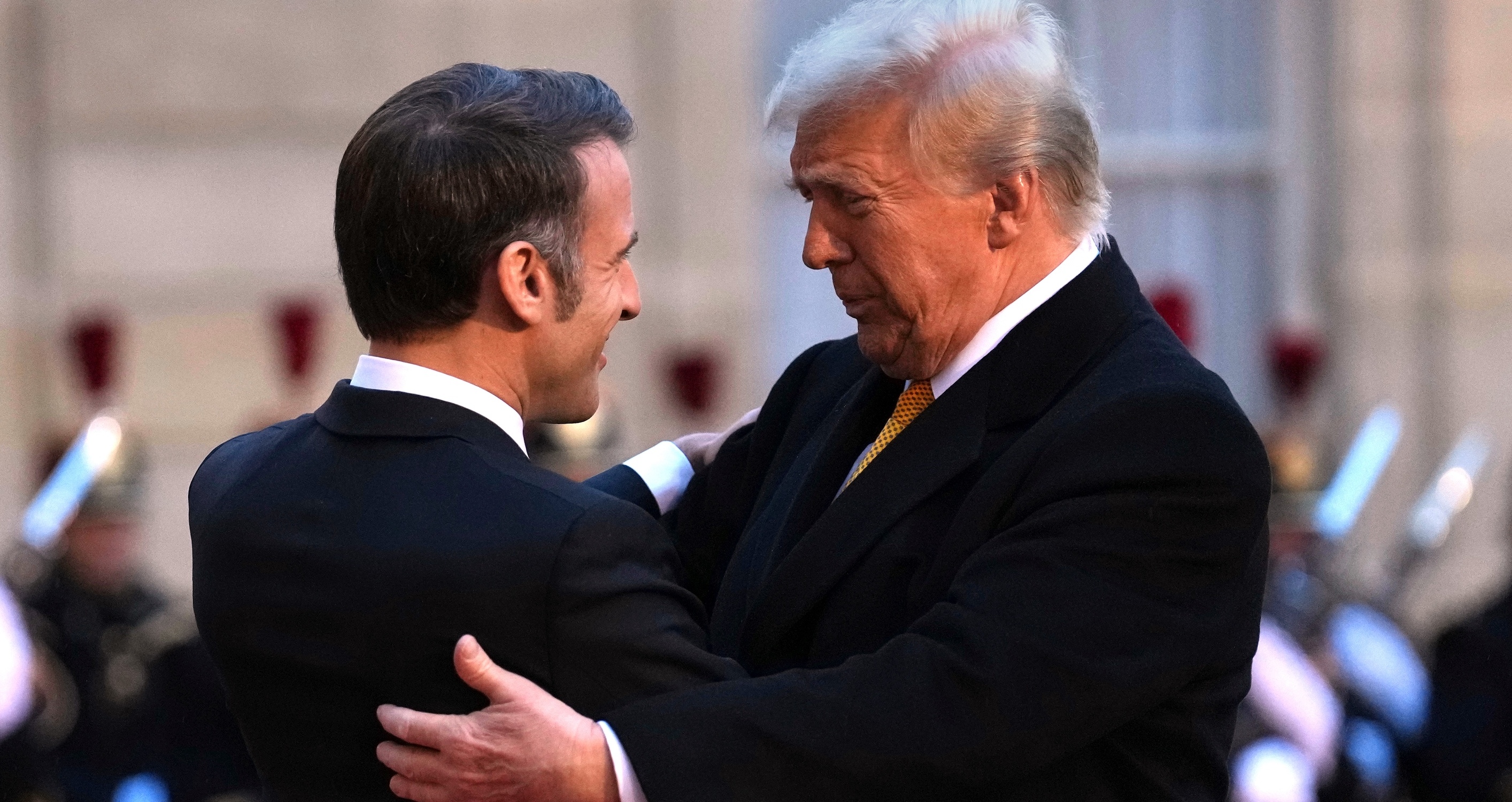 Emmanuel Macron und Donald Trump